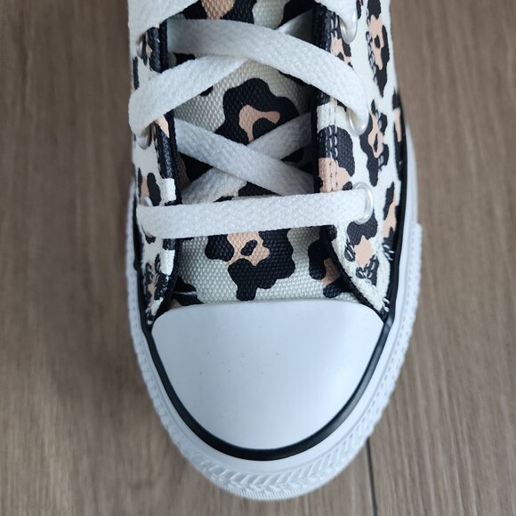 ⭐Converse Chuck Taylor Wedge Platform Leopard Sz 7.5 Women Shoes Sneaker A14938C - Picture 9 of 10